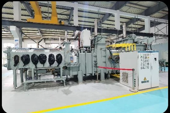 Hangda heat treatment equipment shown in company materials