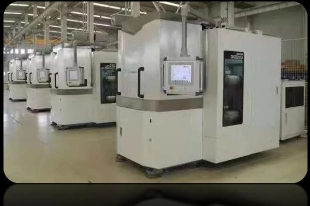 Hangda component machining equipment shown in company materials